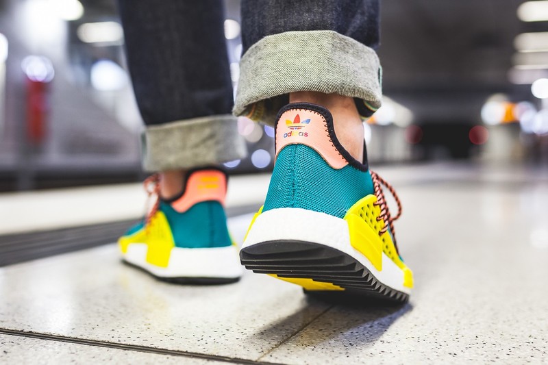 Pharrell Williams x adidas NMD Trail HU Race Teal AC7188 Grailify